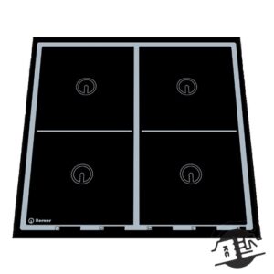 Berner BI4EGDF28 Inductie 4-zone drop-in 28kW